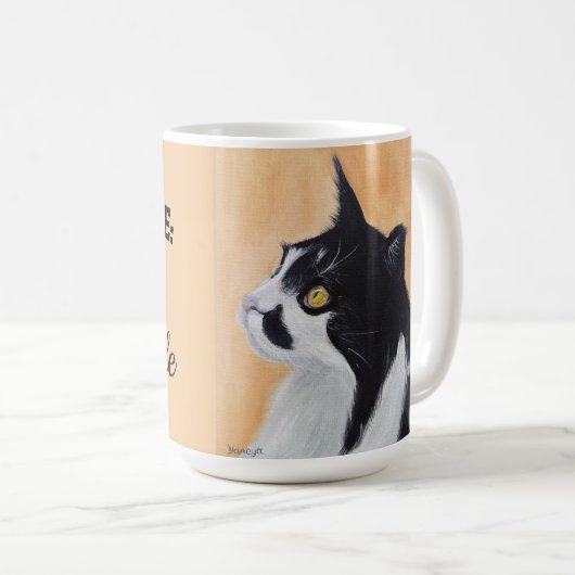 Cat mug catitude it's a lifestyle (Devant droit)