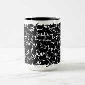 Cat Mug Coffee Coupe Cool Amoureux des chats Art C (Centre)