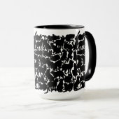 Cat Mug Coffee Coupe Cool Amoureux des chats Art C (Devant droit)