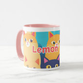 cat mug mok (Voorkant links)