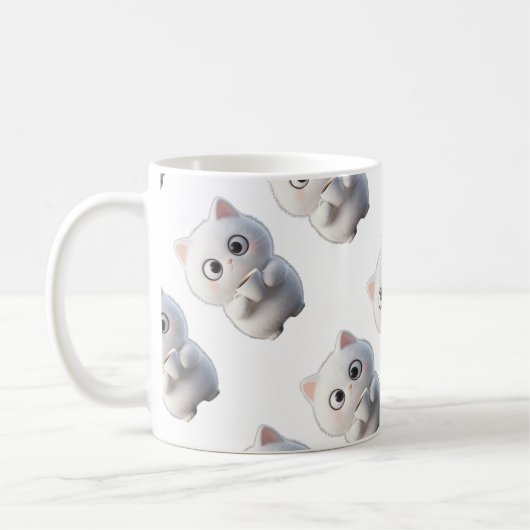 cat Mugs & Cups (Gauche)