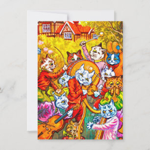 Cat Musical Band Kaart