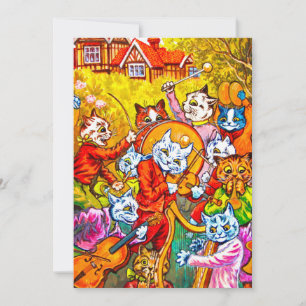 Cat Musical Band Kaart