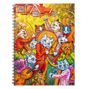 Cat Musical Band Notitieboek