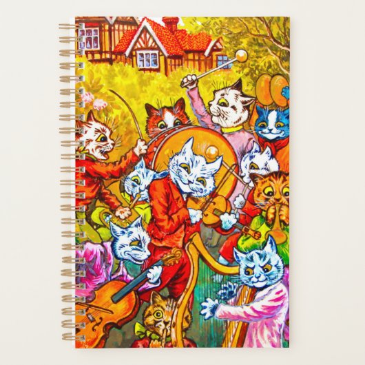 Cat Musical Band Planner (Voorkant)