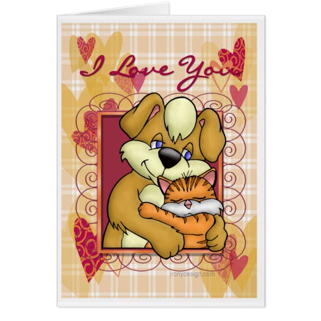 Cat N Dog Kaart (Voorkant)