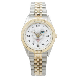 CAT naam glitter strap horloge