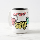 Cat Nap Amoureux de les chats Mug (Devant gauche)