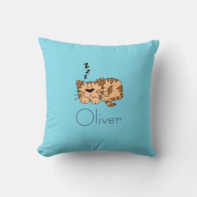 Cat Nap Kat Pillow Kussen (Voorkant)