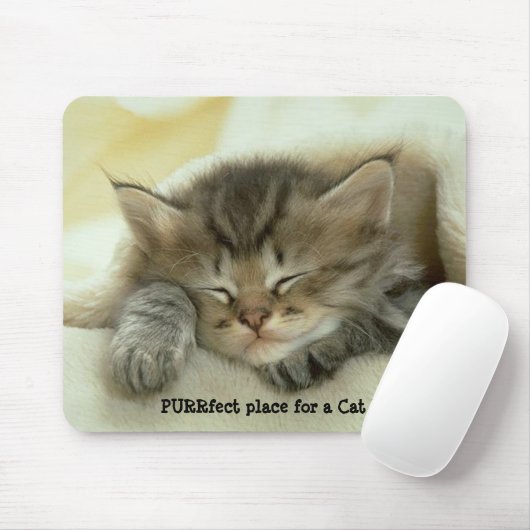 Cat Nap Mousepad Muismat (Met muis)