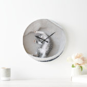 Cat Nap Mur Horloge (Maison)