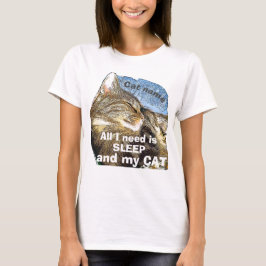 Cat Nap T-Shirt personaliseren