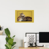 Cat Napels Poster (Thuiskantoor)
