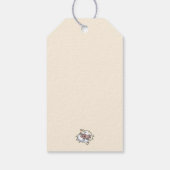 Cat-Napping is mijn zelfzorg Schattigee Cat Quote Cadeaulabel (Achterkant)