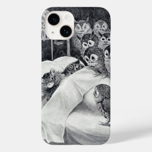 Cat Nightmare Owl Bird, Louis Wain Hoesje-Mate Pho Case-Mate iPhone 14 Hoesje