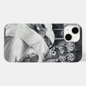 Cat Nightmare Owl Bird, Louis Wain Hoesje-Mate Pho Case-Mate iPhone Case (Achterkant (horizontaal))