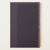 Cat noir coloré Crescent Lune (Dos)