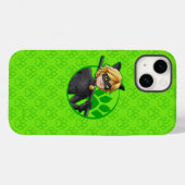 Cat Noir Green Badge Case-Mate iPhone Case (Achterkant (horizontaal))