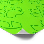 Cat Noir Green Badge Poster (Hoek)