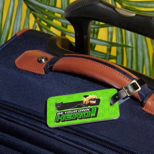 Cat Noir | Wees je eigen held Bagagelabel (Voorkant Insitu 3)