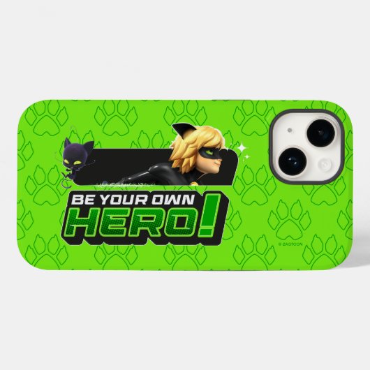 Cat Noir | Wees je eigen held Case-Mate iPhone Case (Achterkant (horizontaal))