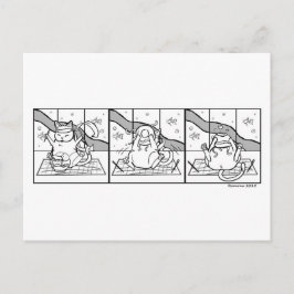 Cat Noodles Post Cards Briefkaart