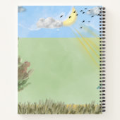 Cat Notebook for Book Lovers Notitieboek (Achterkant)