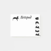 Cat Notes Post it Pad (Voorkant)
