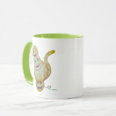 Cat-O-Lantern-mok Mok (Voorkant links)