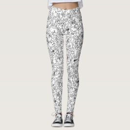 Cat Obsessed - Crazy Cat Lady Leggings