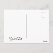 Cat Old Viking. Briefkaart (Achterkant)