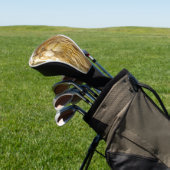 Cat Old Viking. Golfheadcover (Insitu)