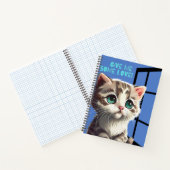 CAT ON THE WINDOW OFFERTE NOTITIEBOEK (Binnen)