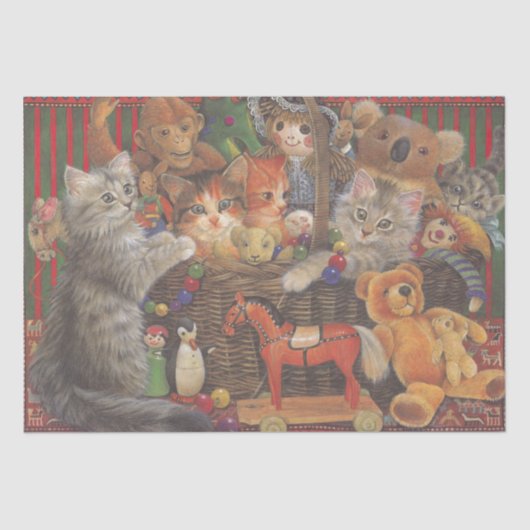 CAT-ONTWERPWEEFSELPAPIER TISSUEPAPIER (Voorkant)