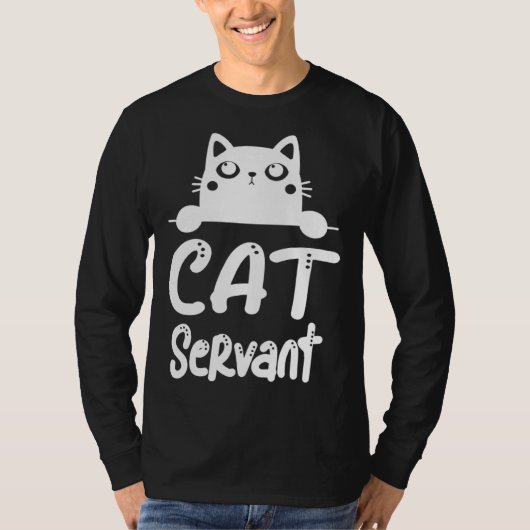 Cat operation  cat owner motif t-shirt (Voorkant)