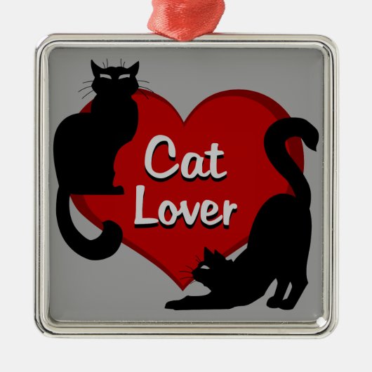 Cat Ornament Cat Lover Decorations & Gifts (Voorkant)