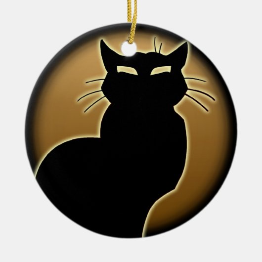 Cat Ornament Personalized Cat Decoration Gift (Voorkant)