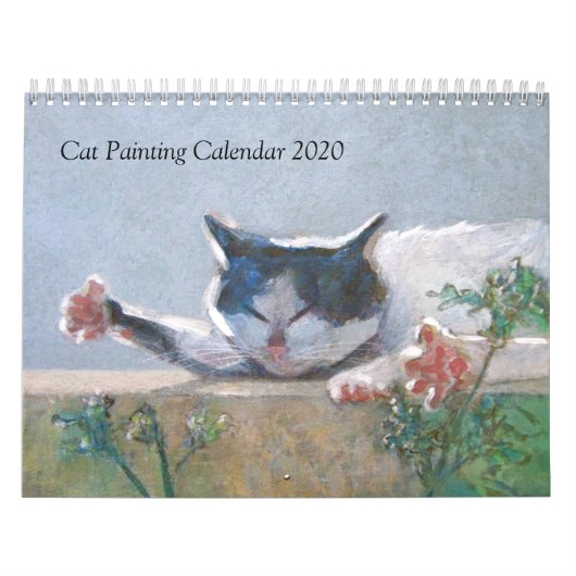 Cat Painting Calendar #1 Kalender (Hoes)