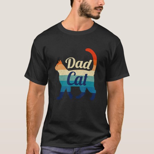 Cat Pap Cat Papa T-shirt (Voorkant)