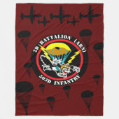 Cat Patch Fleece Blanket (Voorkant)