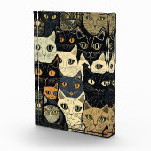 Cat Pattern Artsy Fotoblokken (Rechts)