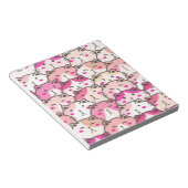 Cat Pattern Funny Colorful Pets Animals Notitieblok (Schuin)