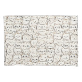 Cat Pattern Kussensloop (Voorkant)