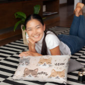 Cat Pattern Kussensloop