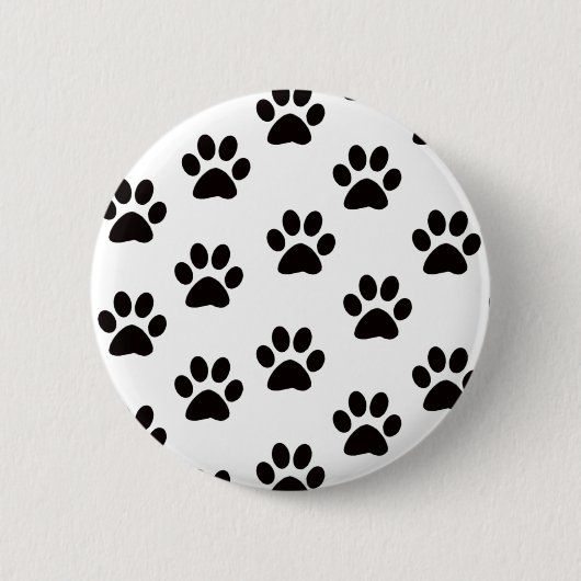Cat Paw Prints Button (Voorkant)