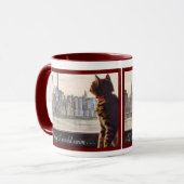 CAT PENSE NYC SKYLINE CAFÉ MUG (Devant gauche)