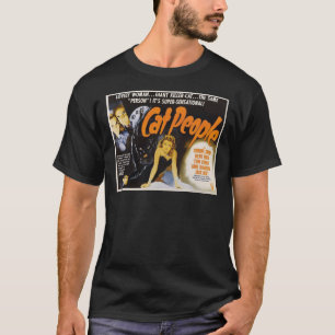 Cat People (1942) - Poster Classic T T-shirt
