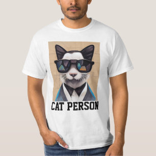 CAT PERSONNE Funny T-shirts