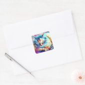 Cat persoonlijke sticker (Envelop)