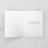 Cat Pet Sympathie Tabby Face Tender Message Kaart (Binnen)